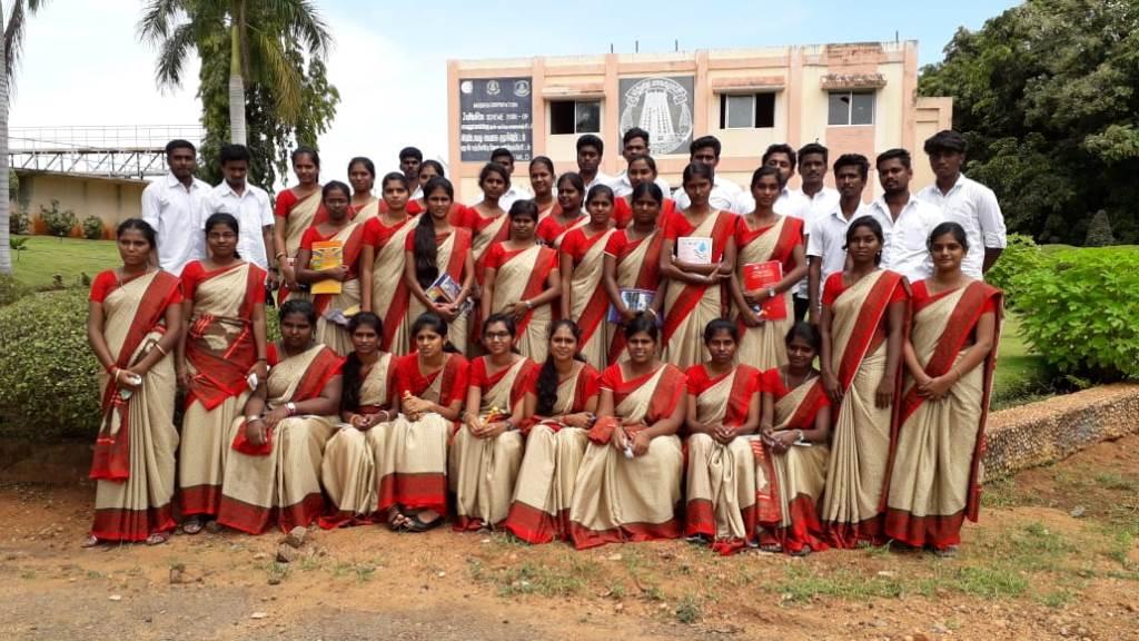 Students visit at Water treatment Plant in Madurai